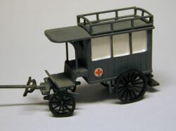 Historical Vehicle for Transport of sick or injured people